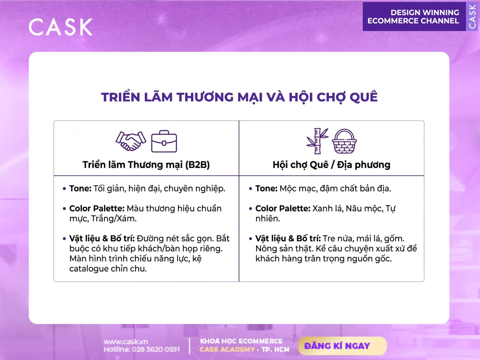 so sánh thiết kế gian hàng