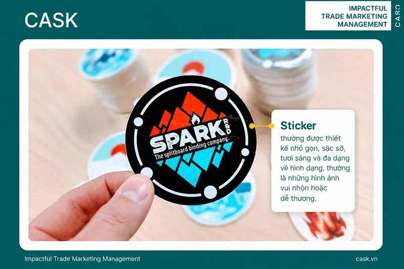 Sticker trong posm