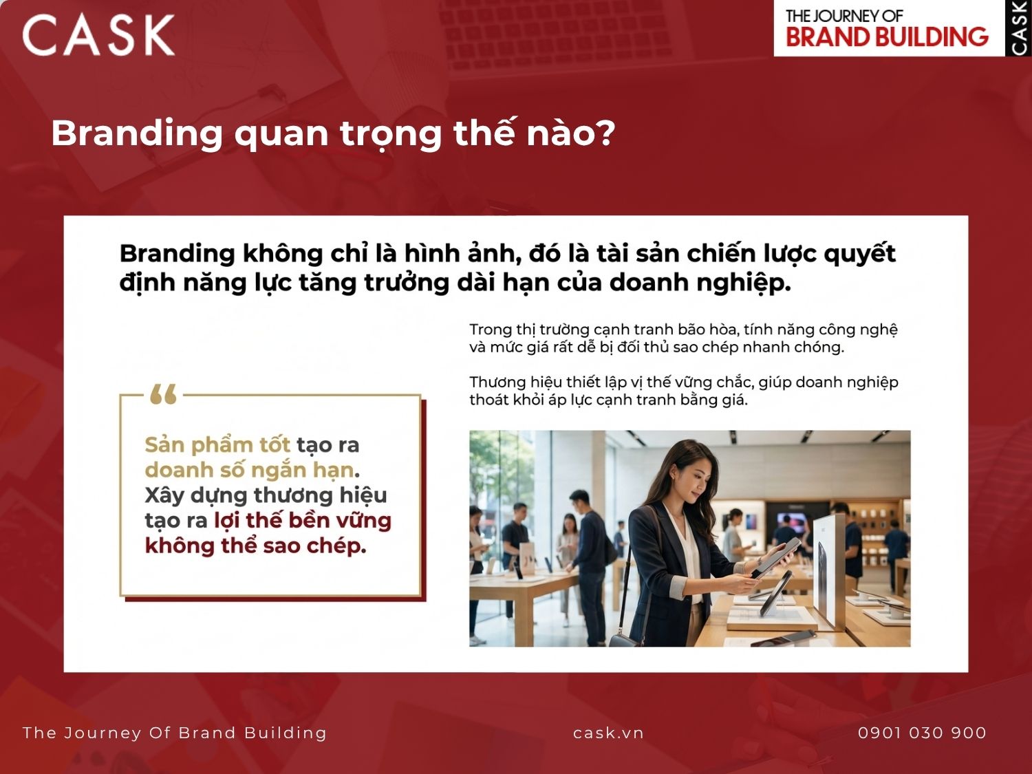 tầm quan trọng của branding