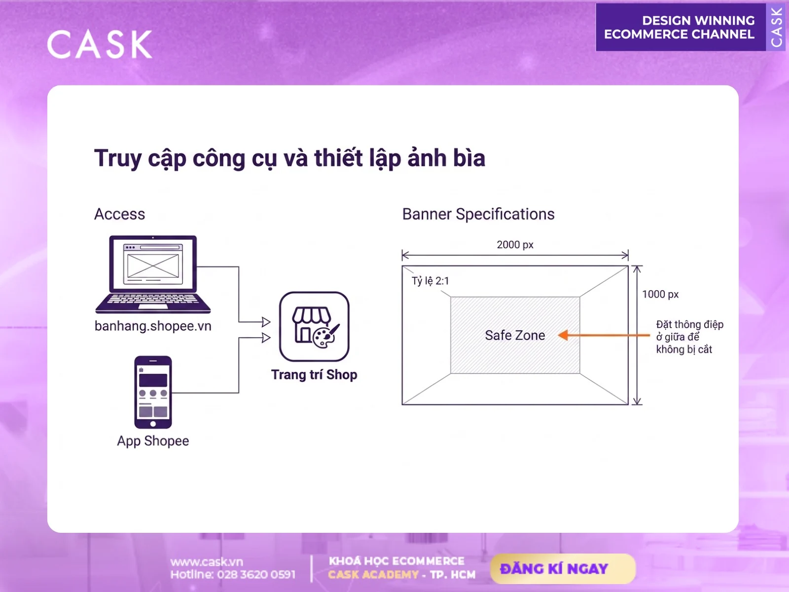 thiết kế gian hàng shopee cho người mới bắt đầu