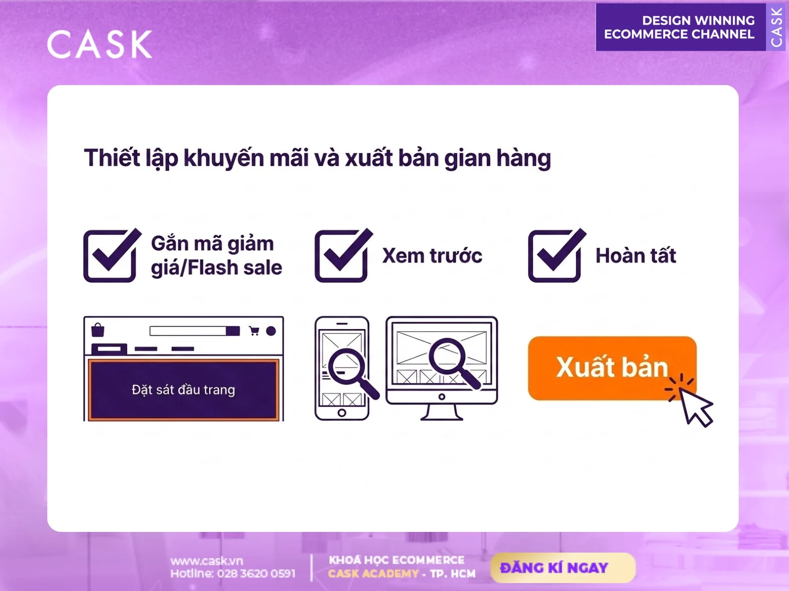 thiết kế gian hàng shopee trên điện thoại