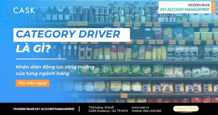 category driver tăng trưởng ngành hàng