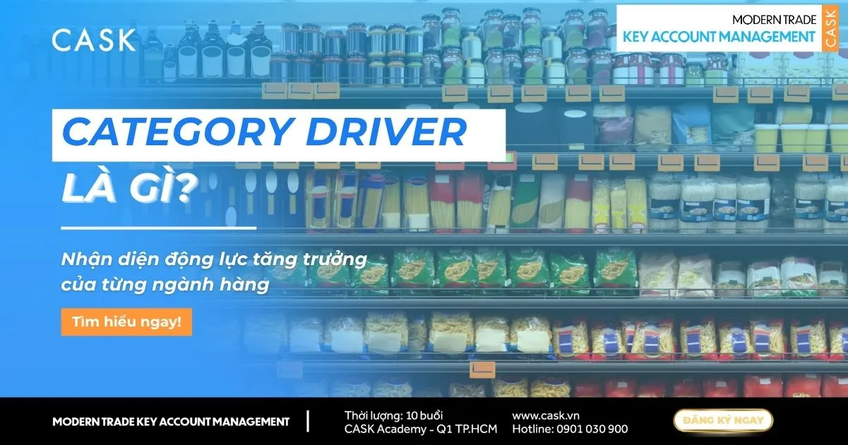 category driver tăng trưởng ngành hàng