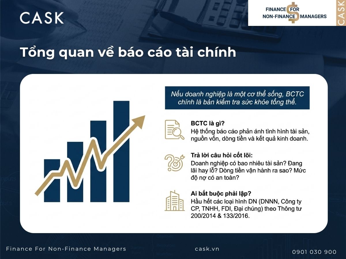 tổng quan về báo cáo tài chính