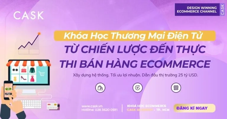 tổng quan khóa học thương mại điện tử thực chiến
