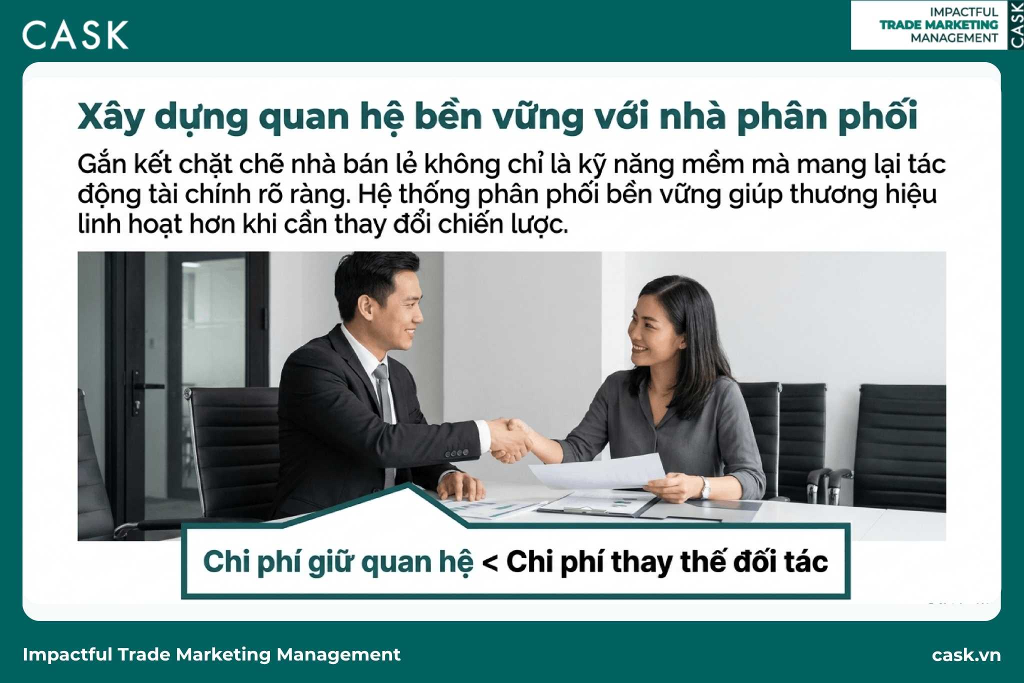 gắn kết nhà phân phối và bán lẻ