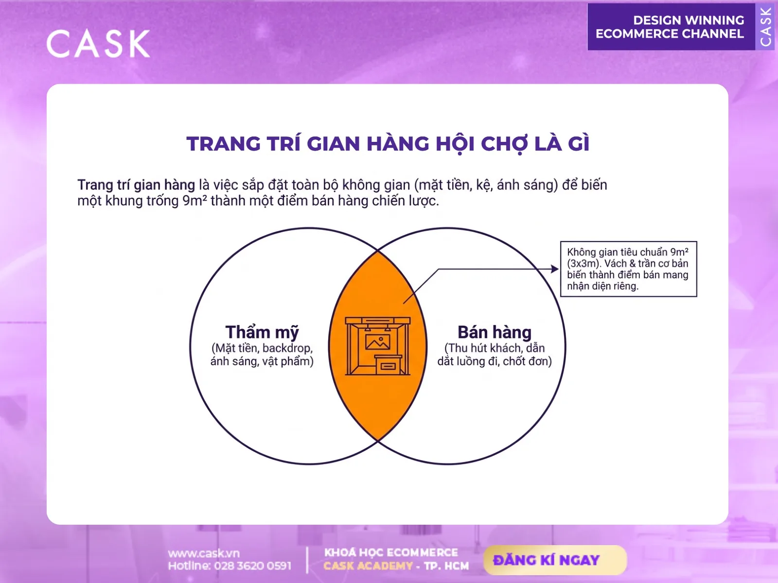 định nghĩa trang trí gian hàng hội chợ