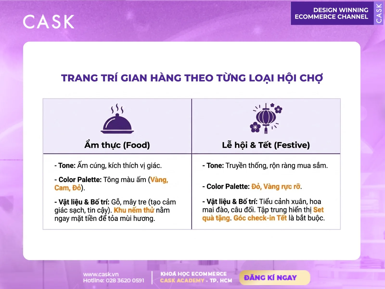 trang trí gian hàng theo loại hội chợ