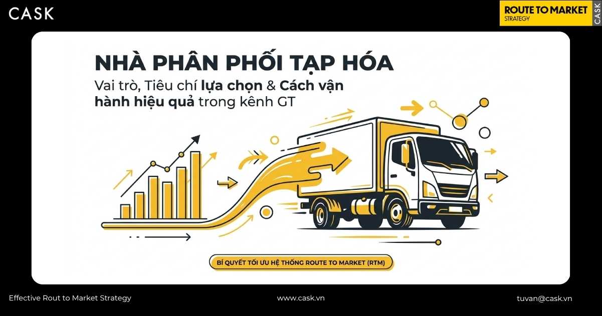 nhà phân phối tạp hóa hiệu quả trong kênh GT