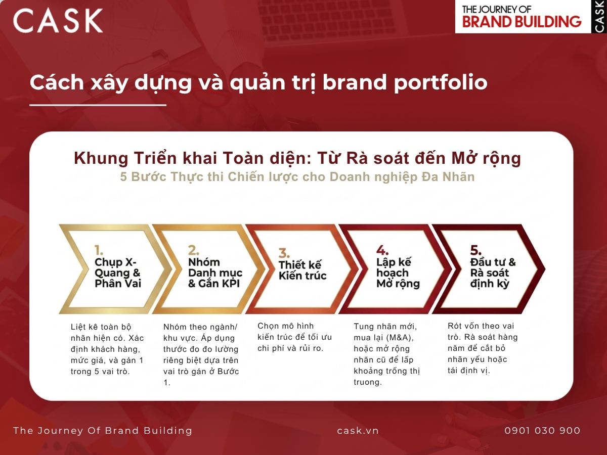 xây dựng brand portfolio