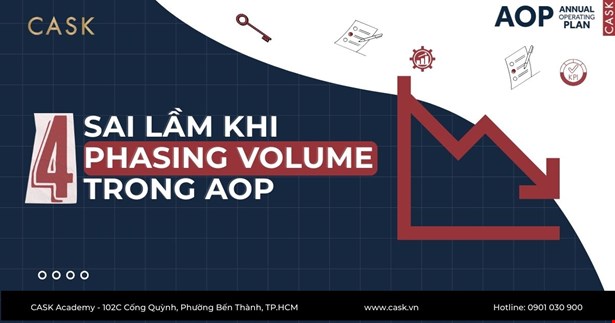4 sai lầm khi Phasing Volume trong AOP khiến kế hoạch năm dễ vỡ 
