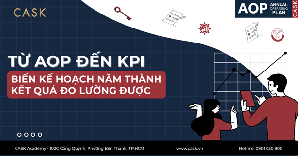 Từ AOP đến KPI: Biến kế hoạch năm thành kết quả đo lường được