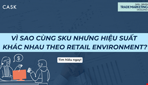 Vì sao cùng SKU nhưng hiệu suất khác nhau theo Retail Environment?