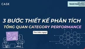 3 bước thiết kế phân tích tổng quan Category Performance
