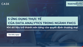 5 Ứng dụng Data Analytics trong FMCG: Sức mạnh của dữ liệu thương mại