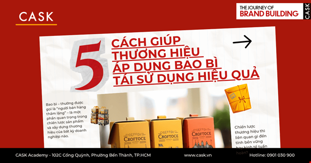 5 Cách Giúp Thương Hiệu Áp Dụng Bao Bì Tái Sử Dụng Hiệu Quả