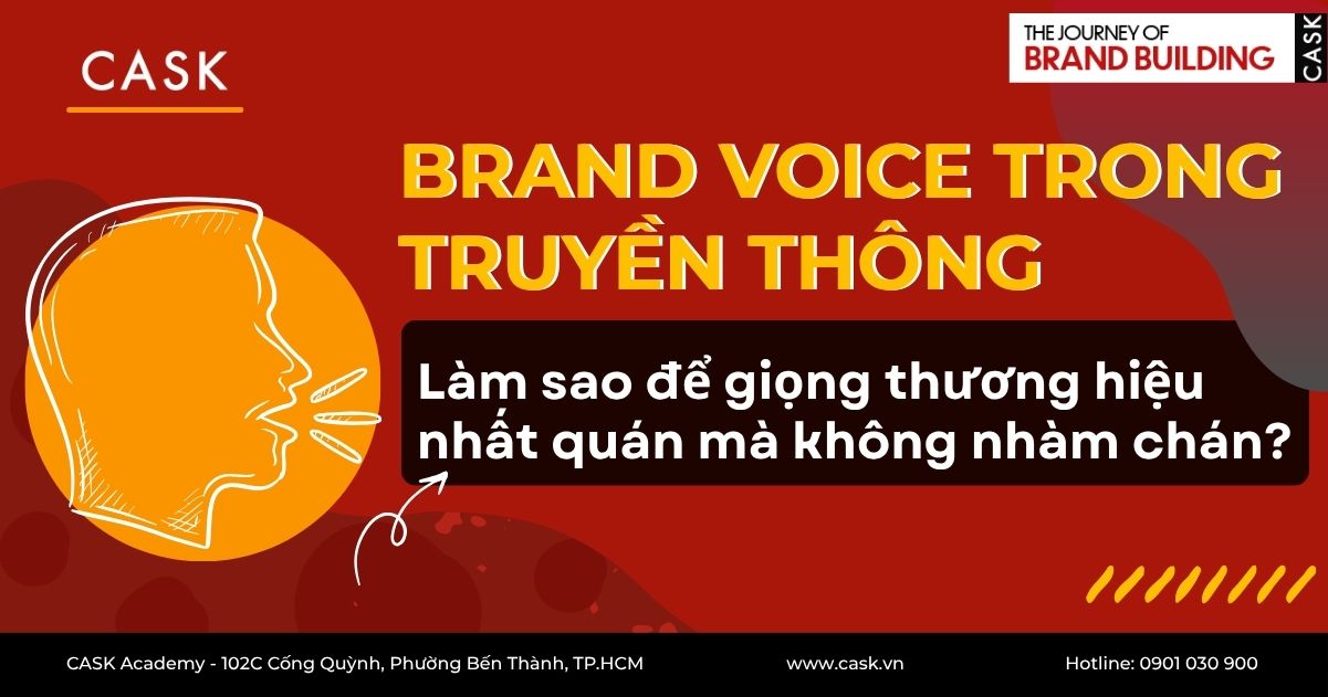 Brand Voice trong truyền thông: Làm sao để giọng thương hiệu nhất quán mà không nhàm chán?