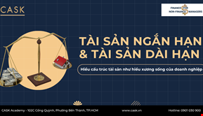 Tài sản ngắn hạn và dài hạn: Hiểu cấu trúc tài sản như hiểu xương sống của doanh nghiệp