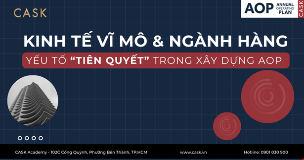 Kinh tế vĩ mô & Ngành hàng: Yếu tố “tiên quyết” trong xây dựng AOP 