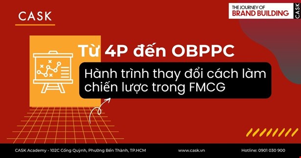 Từ 4P đến OBPPC: Hành trình thay đổi cách làm chiến lược trong FMCG