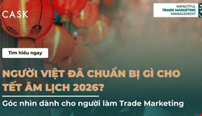 Người Việt đã chuẩn bị gì cho Tết Âm lịch 2026? – Góc nhìn dành cho người làm Trade Marketing
