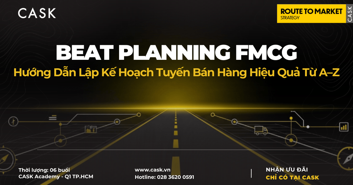 Beat Planning FMCG: Hướng Dẫn Lập Kế Hoạch Tuyến Bán Hàng Hiệu Quả Từ A–Z