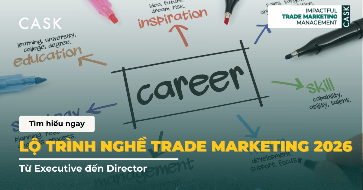 Lộ trình nghề Trade Marketing 2026: Từ Executive đến Director