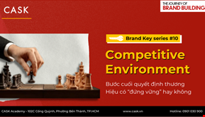 Brand Key #10: Competitive Environment - Bước cuối quyết định thương Hiệu có “đứng vững” hay không