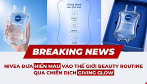 NIVEA đưa hiến máu vào thế giới beauty routine qua chiến dịch Giving Glow