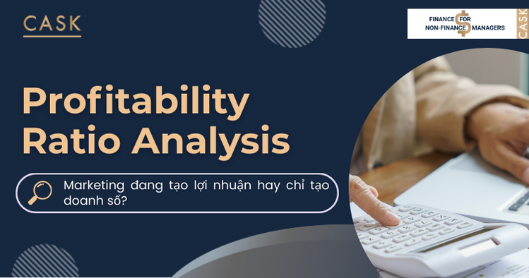 Profitability Ratio Analysis: Marketing đang tạo lợi nhuận hay chỉ tạo doanh số?
