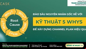 Đào sâu nguyên nhân gốc rễ với kỹ thuật 5 WHYs để xây dựng Channel Plan hiệu quả