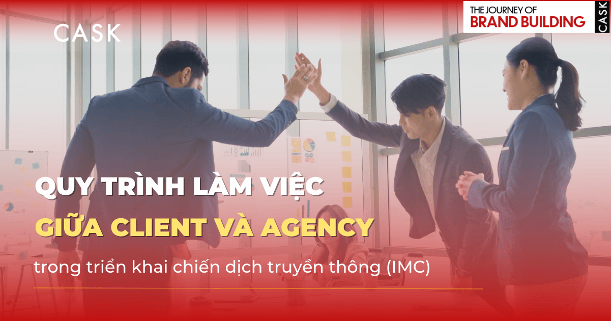 Quy trình làm việc giữa Client và Agency trong triển khai chiến dịch IMC