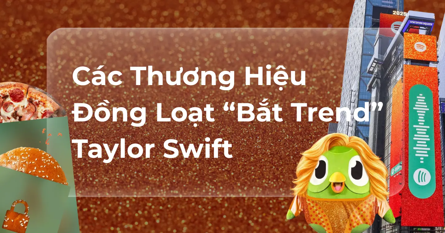 Thương Hiệu Đồng Loạt “Bắt Trend” Khi Taylor Swift Nhá Hàng Album Thứ 12 