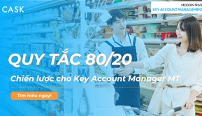 Quy tắc 80/20 và chiến lược cho Key Account Manager MT