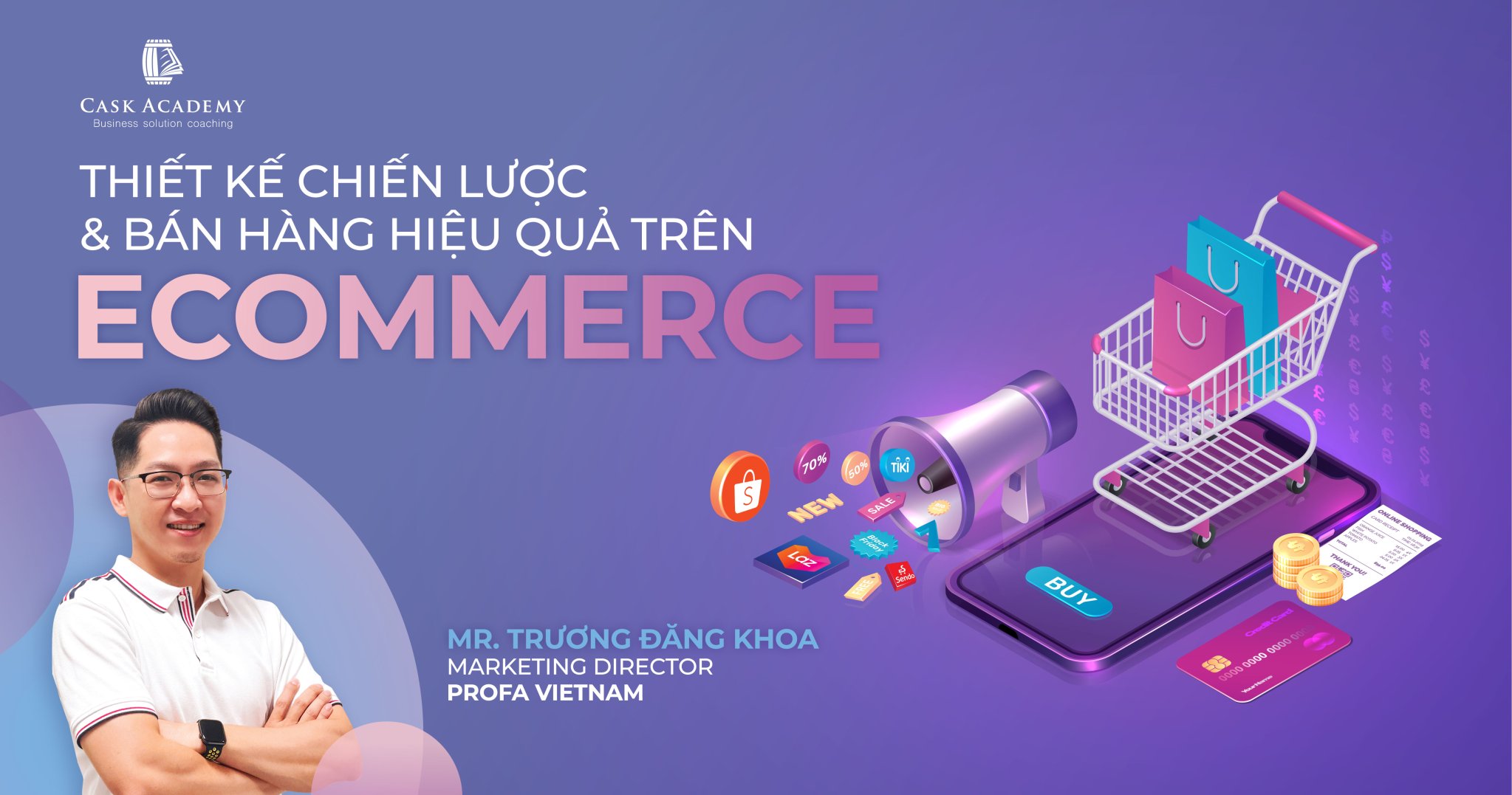 Thiết kế chiến lược & Bán hàng hiệu quả trên Ecommerce
