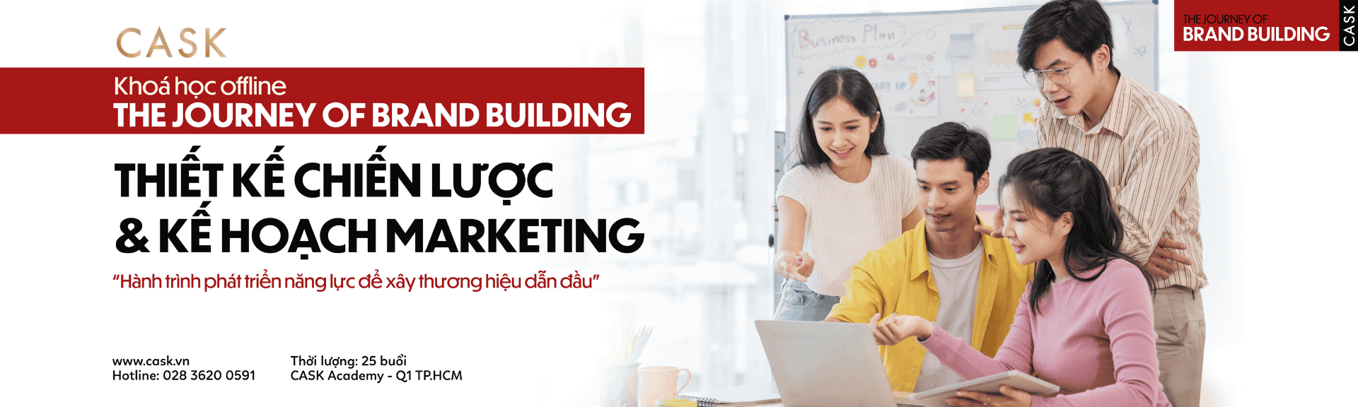 Khóa học "The Journey of Brand Building"